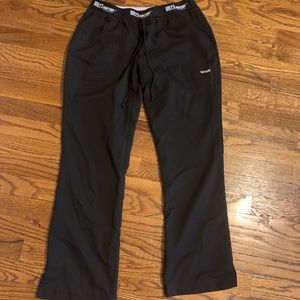 Grey's Anatomy Black Medium Petite Scrub Pants